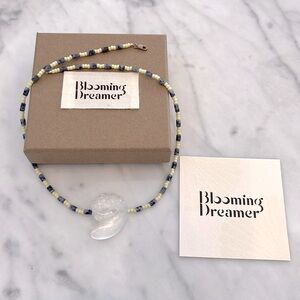 Blooming Dreamer Quartz Nautilus Necklace